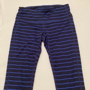 Athleta striped yoga pants- never worn